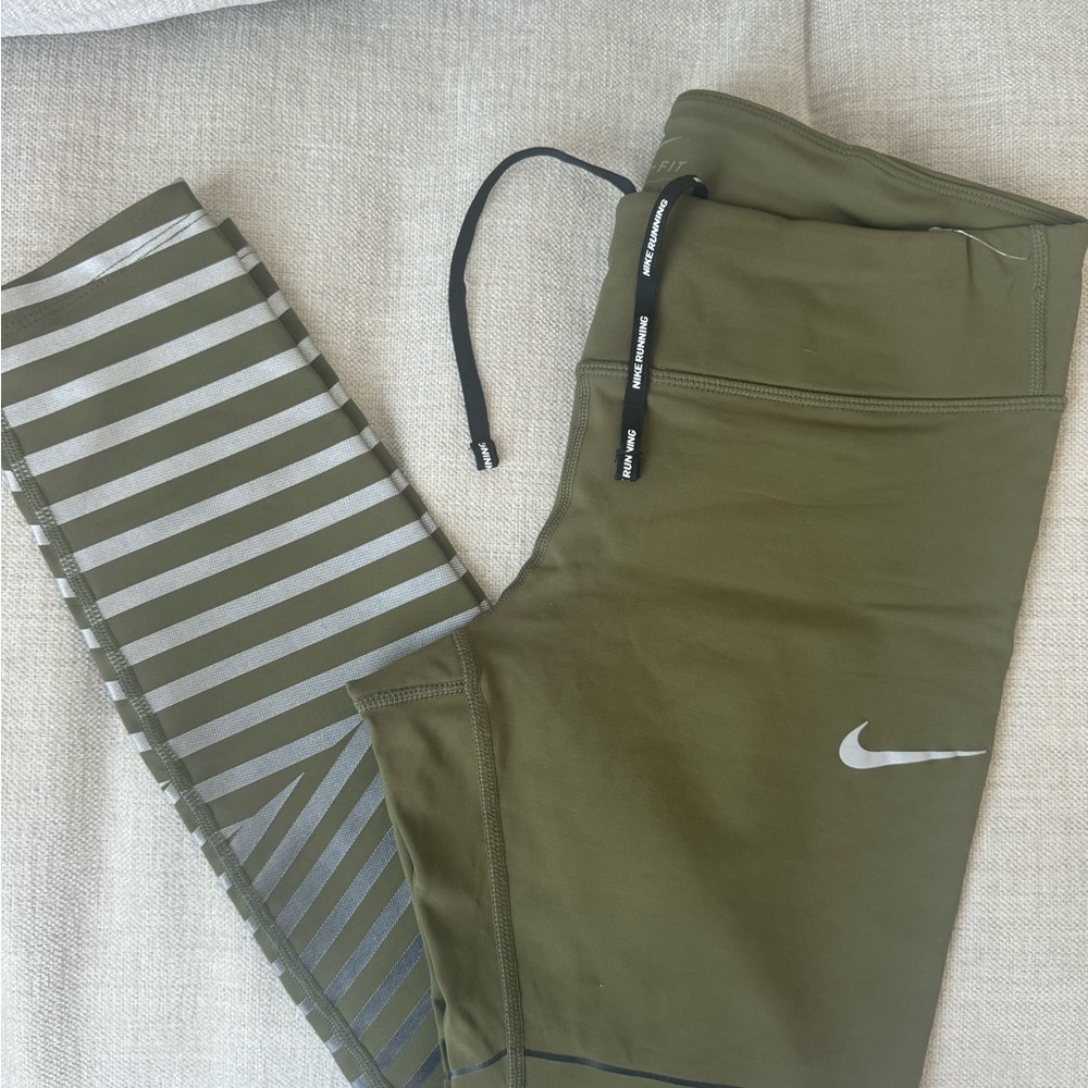 Nike Striped Running Leggings